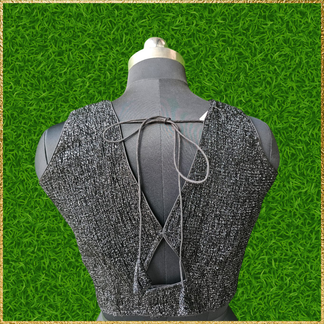 Black Shimmer Blouse